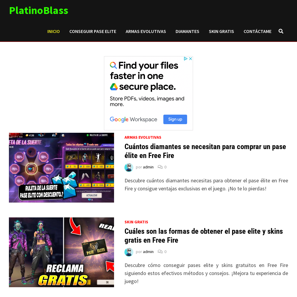 Www PlatinoBlass Com