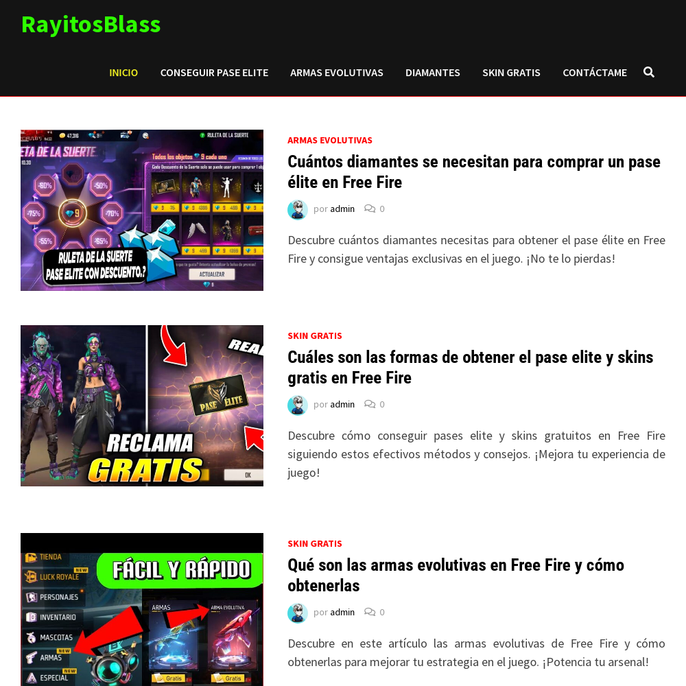 Www RayitosBlass FF Com